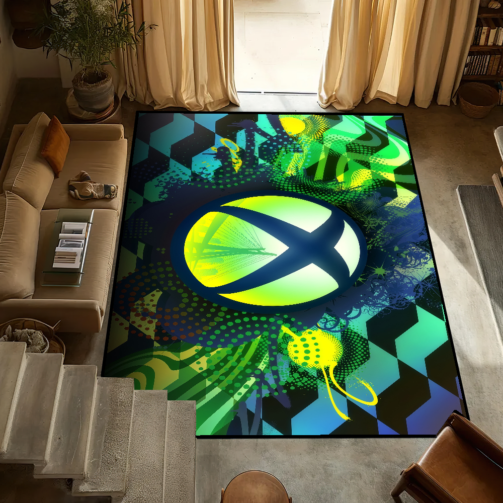 Home Decor Xbox Games - Logo Game X-Xbox Small Carpet Bedside