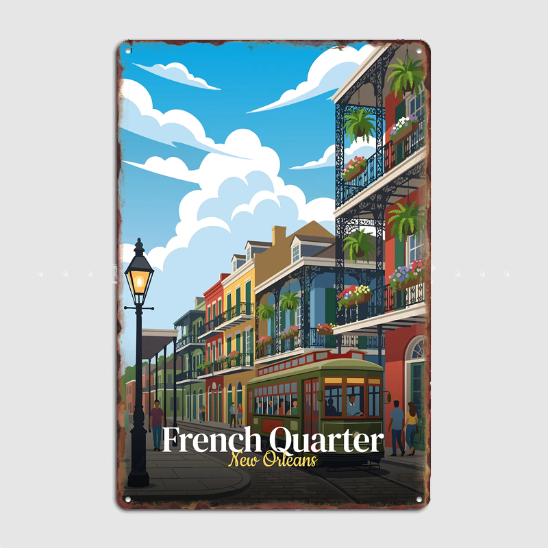 Home Decor New Orleans - French Quarter New Orleans Travel Scenery