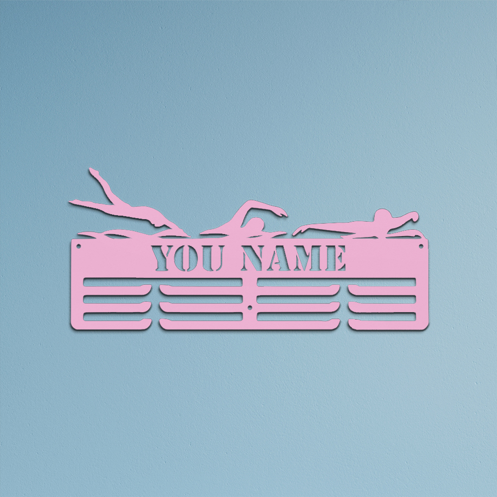 Home Decor Living - 1pc Lovely swim exercise Custom Name
