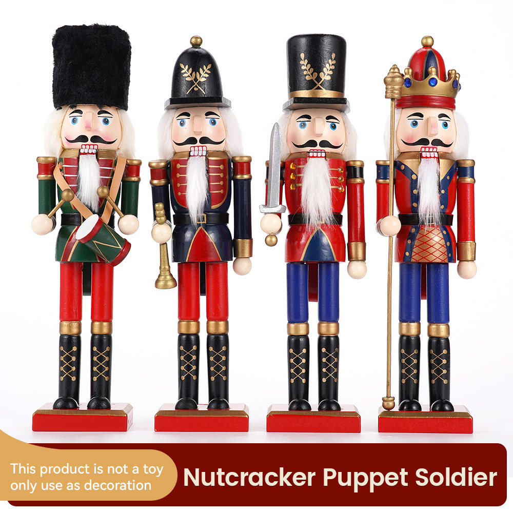 Home Decor Ikea - 30cm Wooden Nutcracker Ornament Soldier Figurement