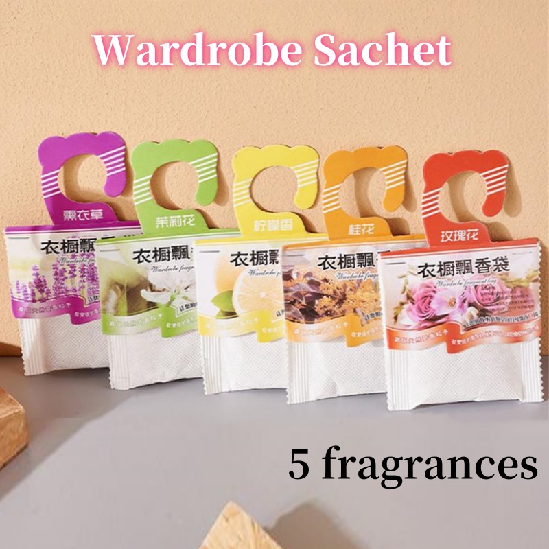 Home Decor Humacao - 5pcs Wardrobe Fragrance Sachets Smell Incense