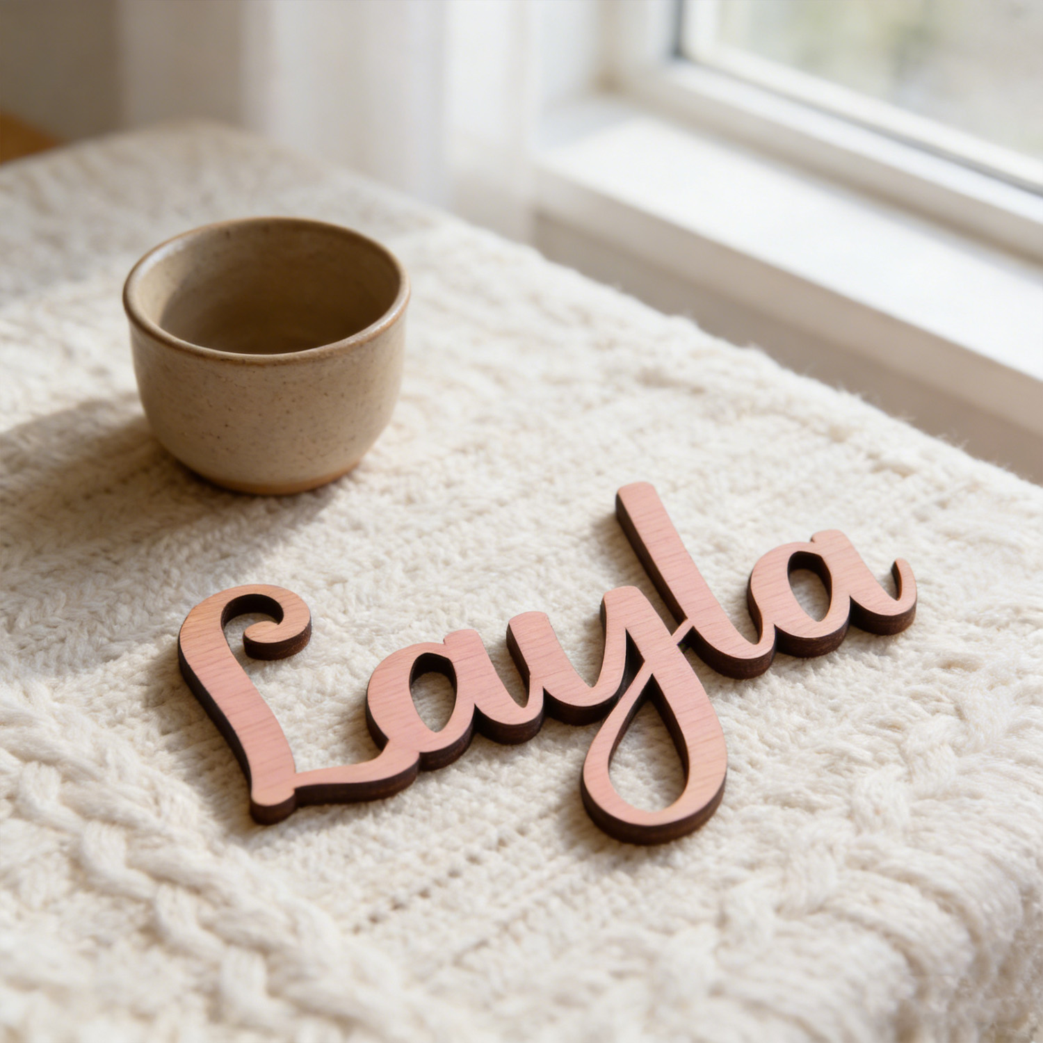 Home Decor For Birthday - 1pc Customized personalized name tag, Custom