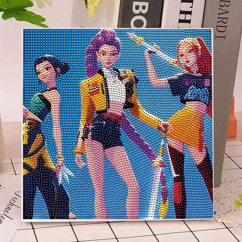 Home Decor Ideas - Anime Gilrs Lumi Mila Zoi K-pop