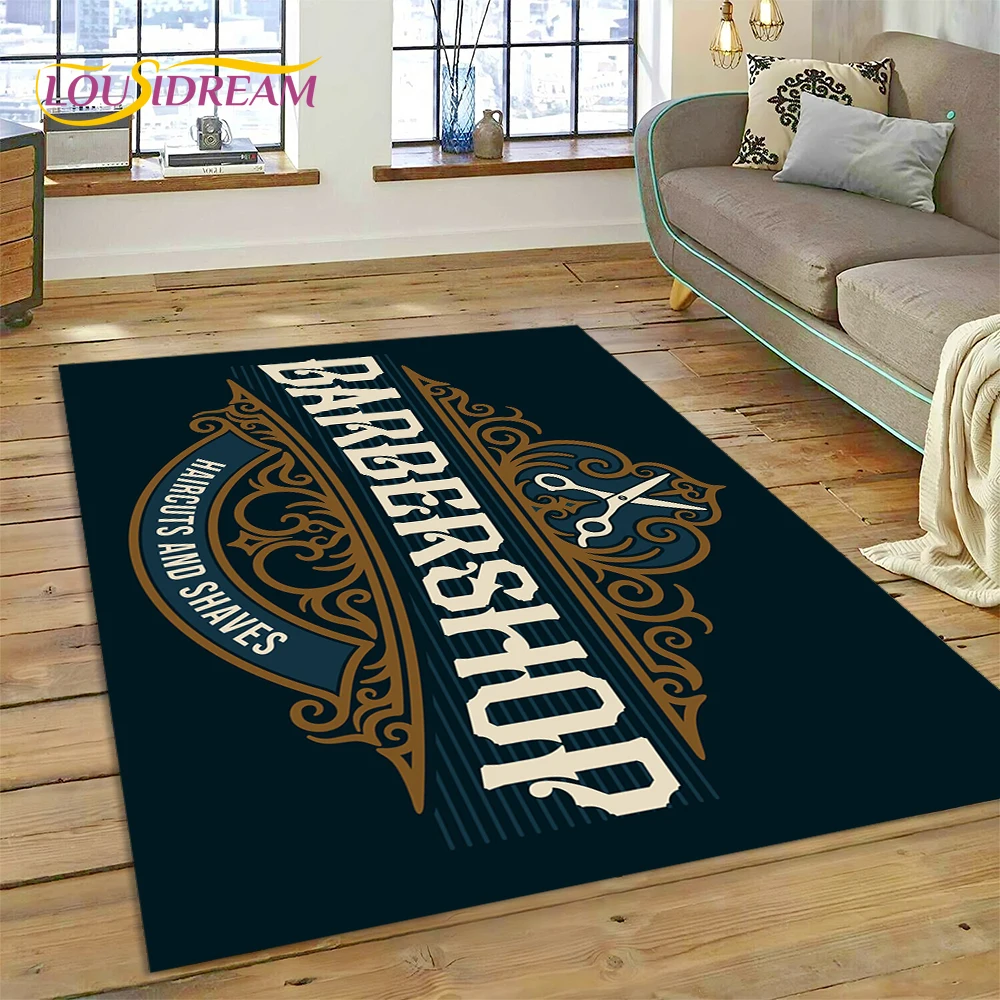 Home Decor Online Shop - Fashion Barber Shop Logo Skull Vintage