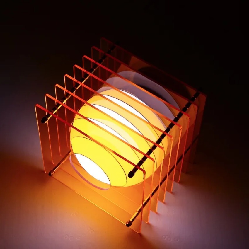 Home Decor Room - DIY Moon Lamp Acrylic Thousand Layer
