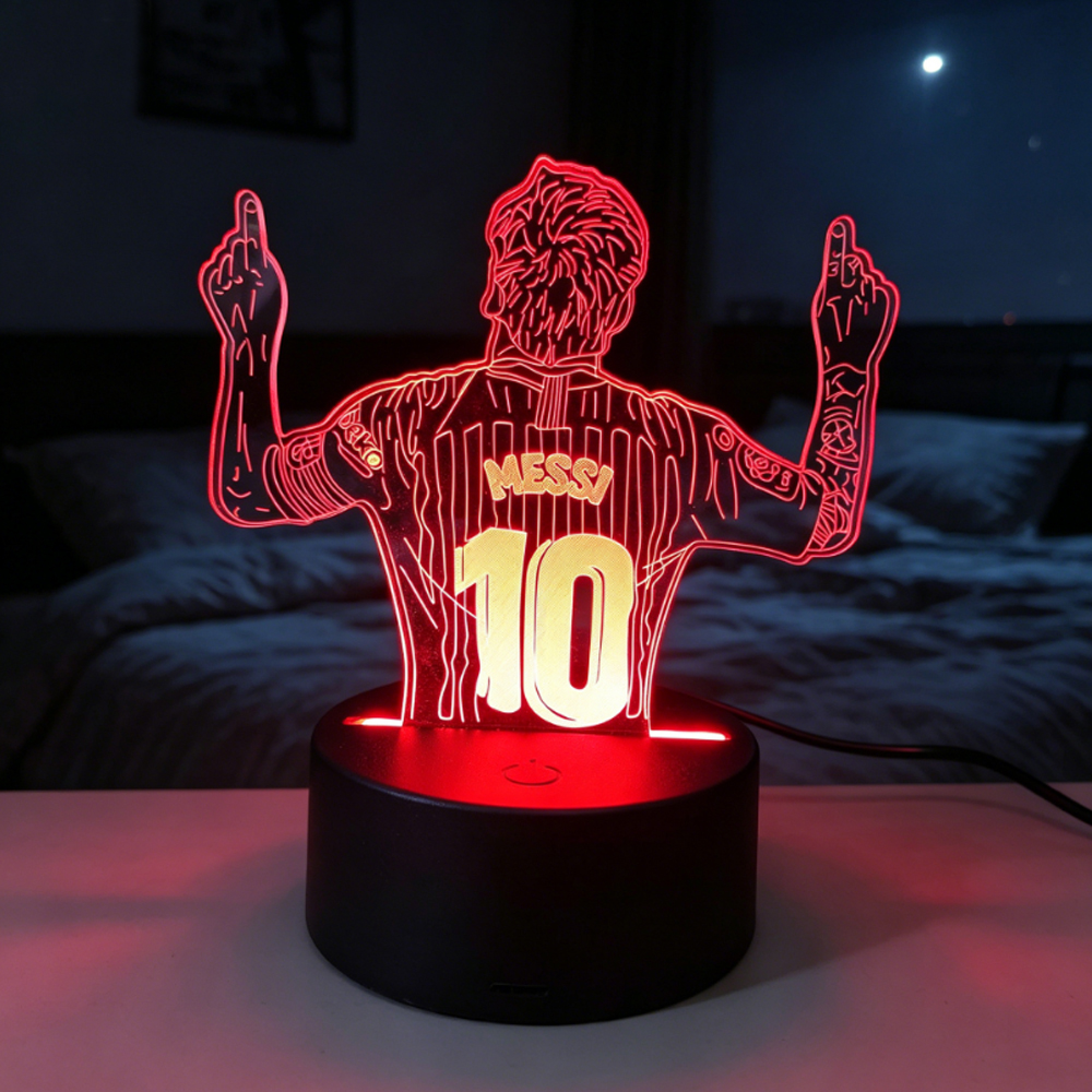 Footballer Lionel Messi 3D Acr - Home Decor Online บทวิจารณ์และราคา