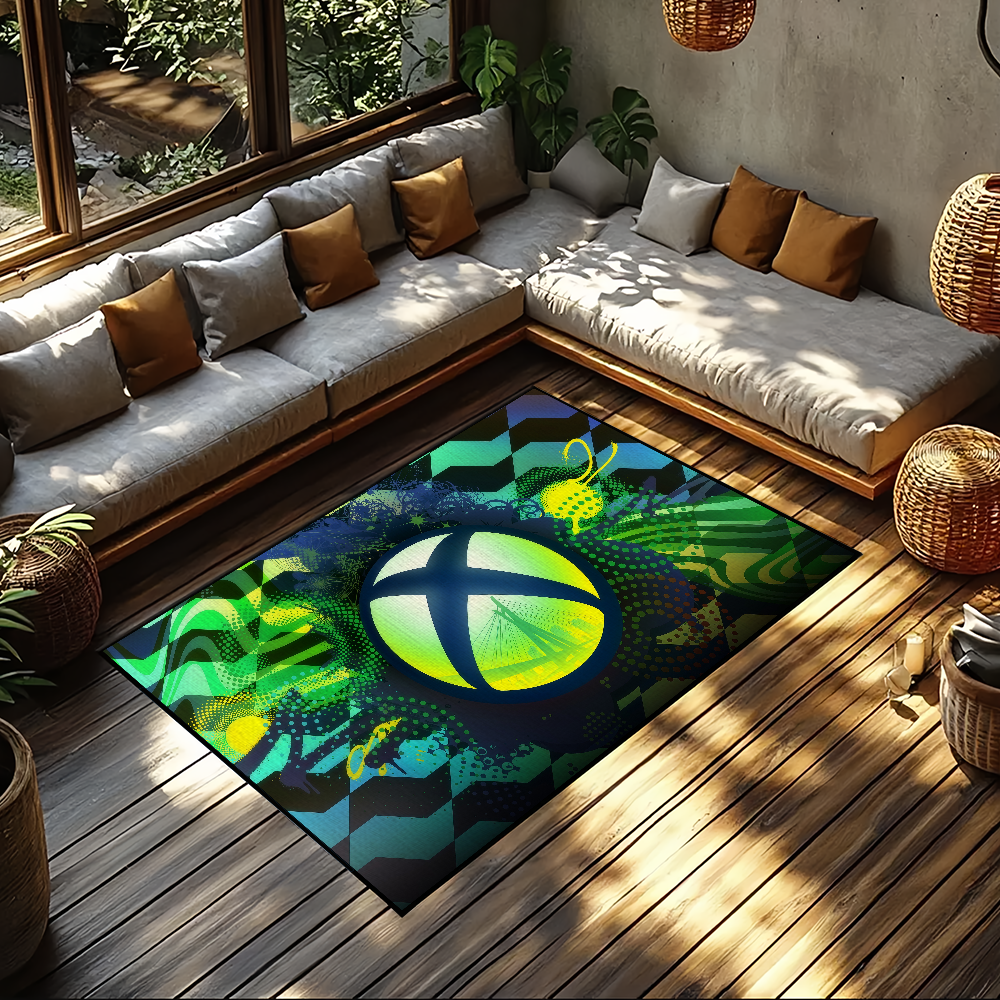 Logo Game X-Xbox Small Carpet  - Home Decor Xbox Games บทวิจารณ์และราคา