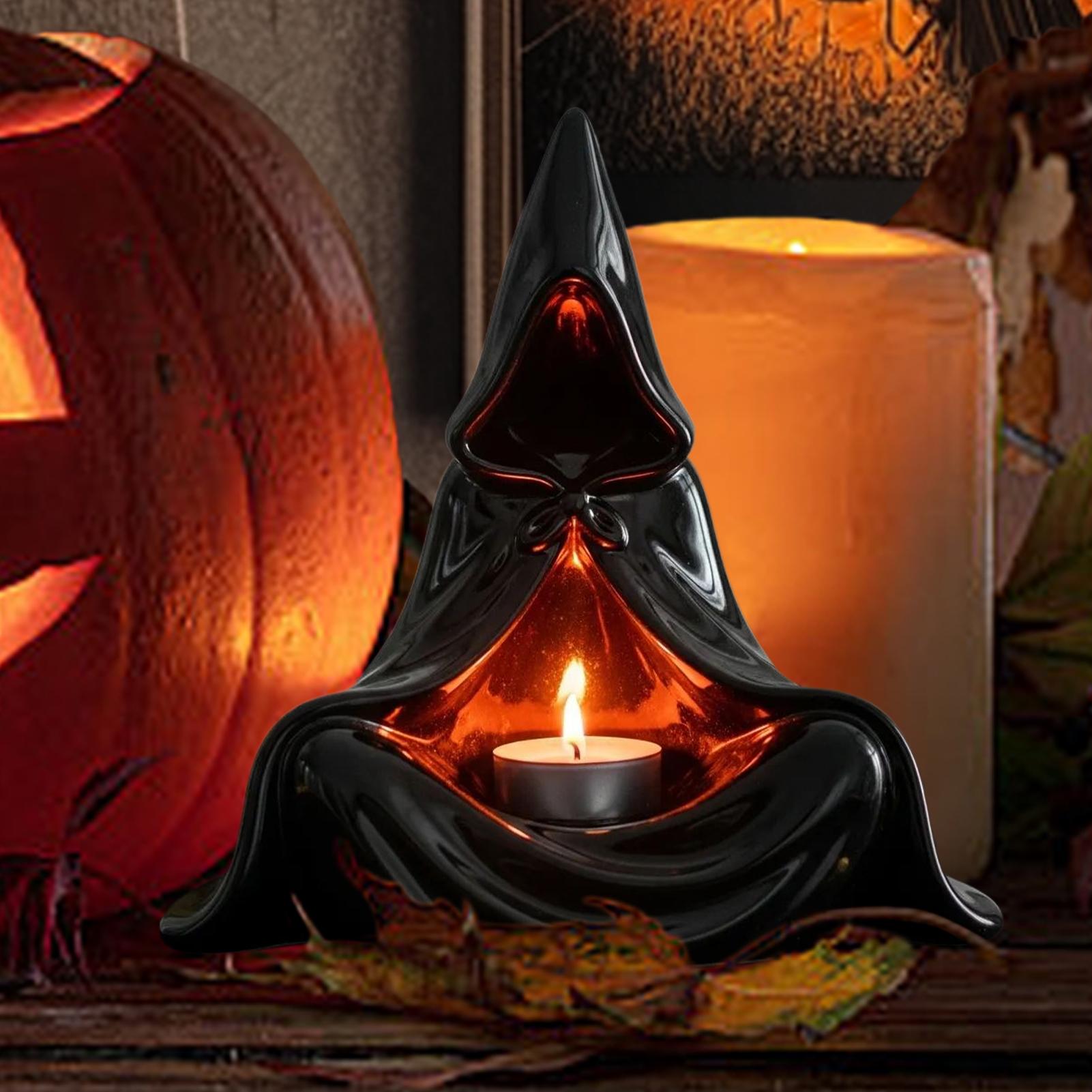 Spooky Tealight Holder Desktop - Home Decor Gothic บทวิจารณ์และราคา