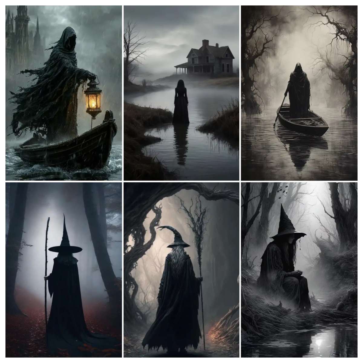 1pc frameless Dark Academia Ar - Home Decor Gothic บทวิจารณ์และราคา