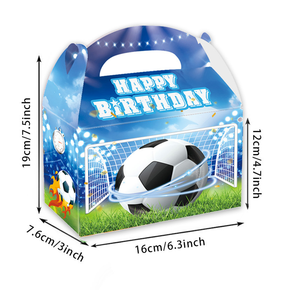12 Blue Soccer Themed Favor Bo - Home Decor Xbox Games บทวิจารณ์และราคา