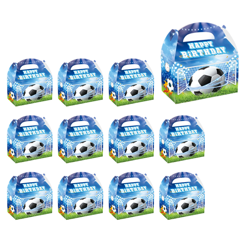 12 Blue Soccer Themed Favor Bo - Home Decor Xbox Games บทวิจารณ์และราคา