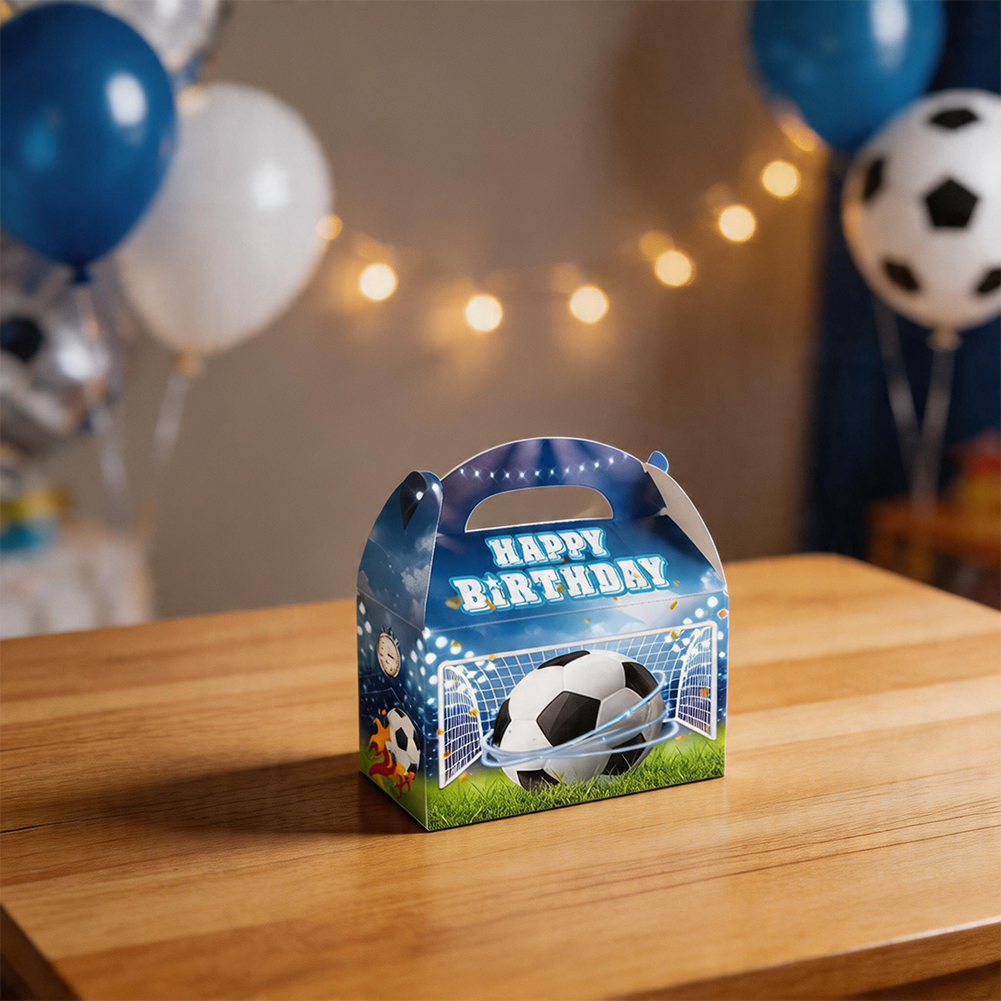 12 Blue Soccer Themed Favor Bo - Home Decor Xbox Games บทวิจารณ์และราคา