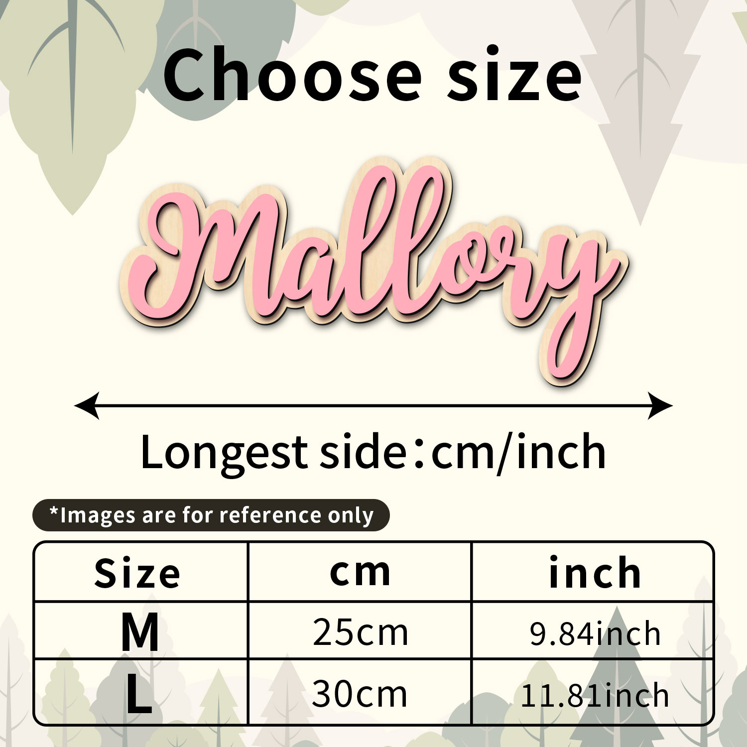 1 Personalized Double-layer Wo - Home Decor For Birthday บทวิจารณ์และราคา