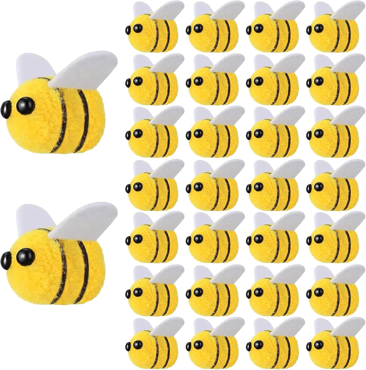 20Pcs Bee Pompom Hair Ball Pol - Home Decor Ikea บทวิจารณ์และราคา