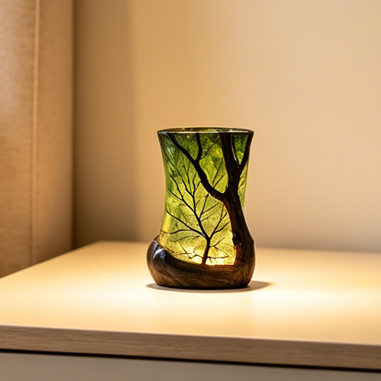Bedside Table Lamp Forest Nigh - Home Decor Room บทวิจารณ์และราคา