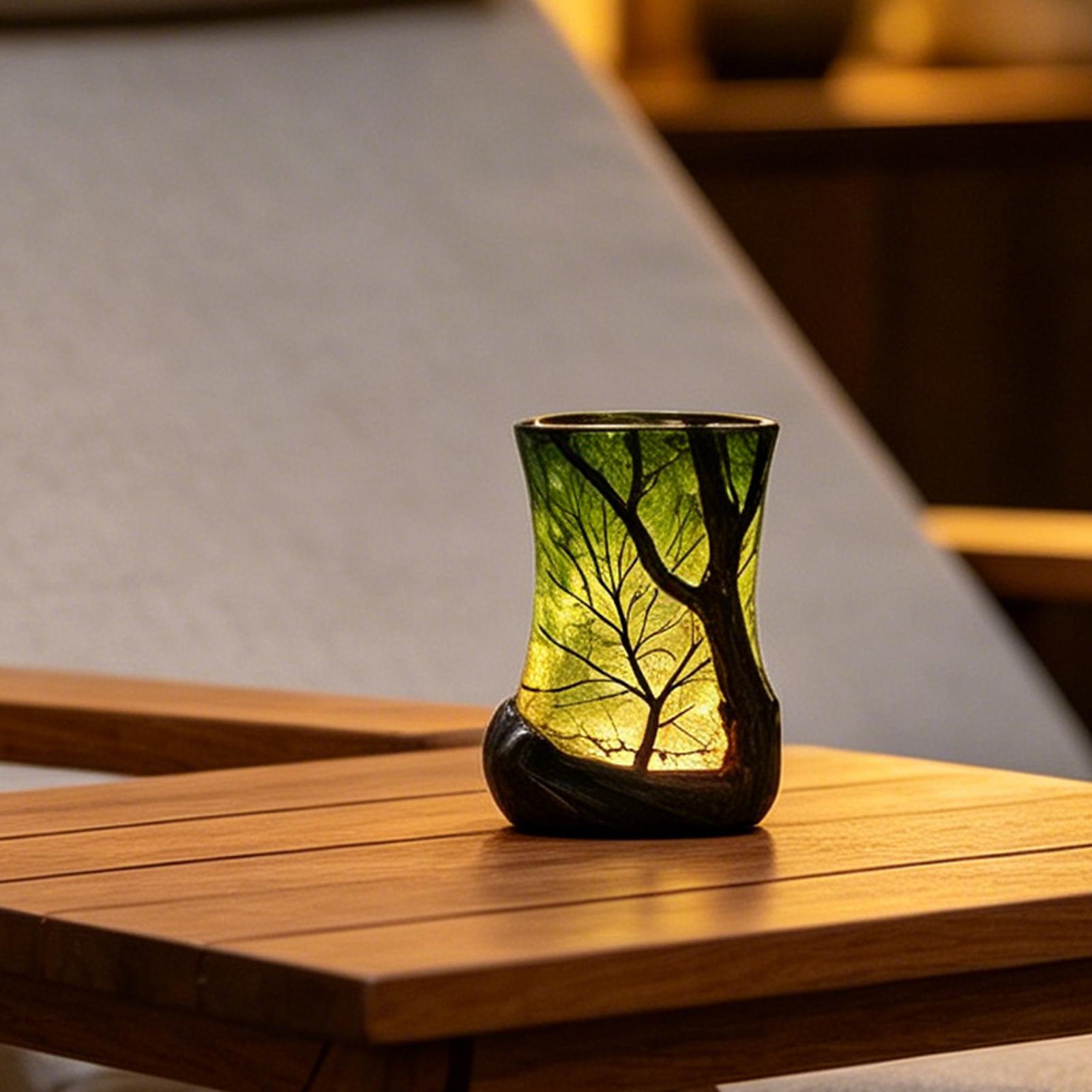 Bedside Table Lamp Forest Nigh - Home Decor Room บทวิจารณ์และราคา