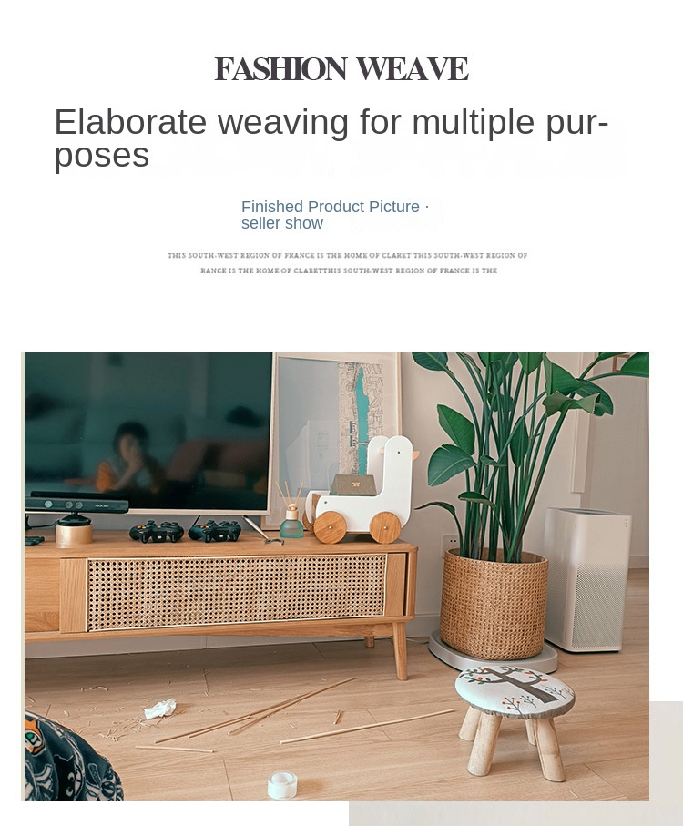 40/45/50/55CM X 4 Meter Plasti - Home Decor Rattan บทวิจารณ์และราคา