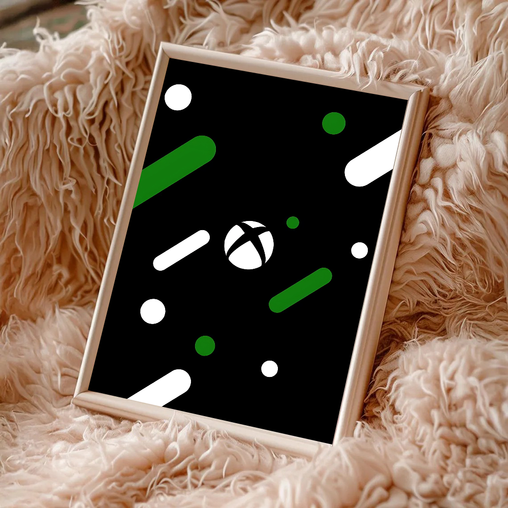 X-Xbox Game DIY Sticky Poster  - Home Decor Xbox Games บทวิจารณ์และราคา