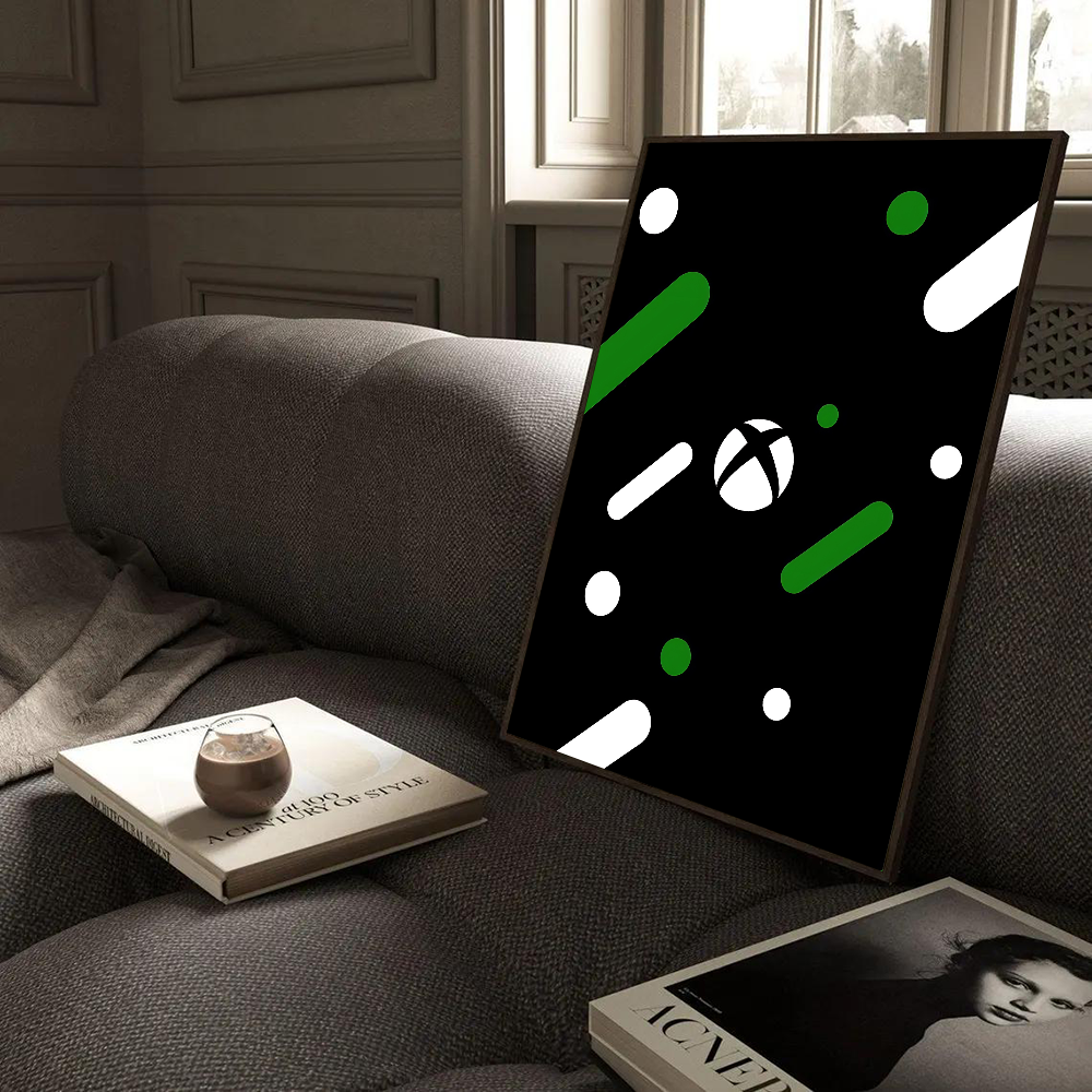 X-Xbox Game DIY Sticky Poster  - Home Decor Xbox Games บทวิจารณ์และราคา