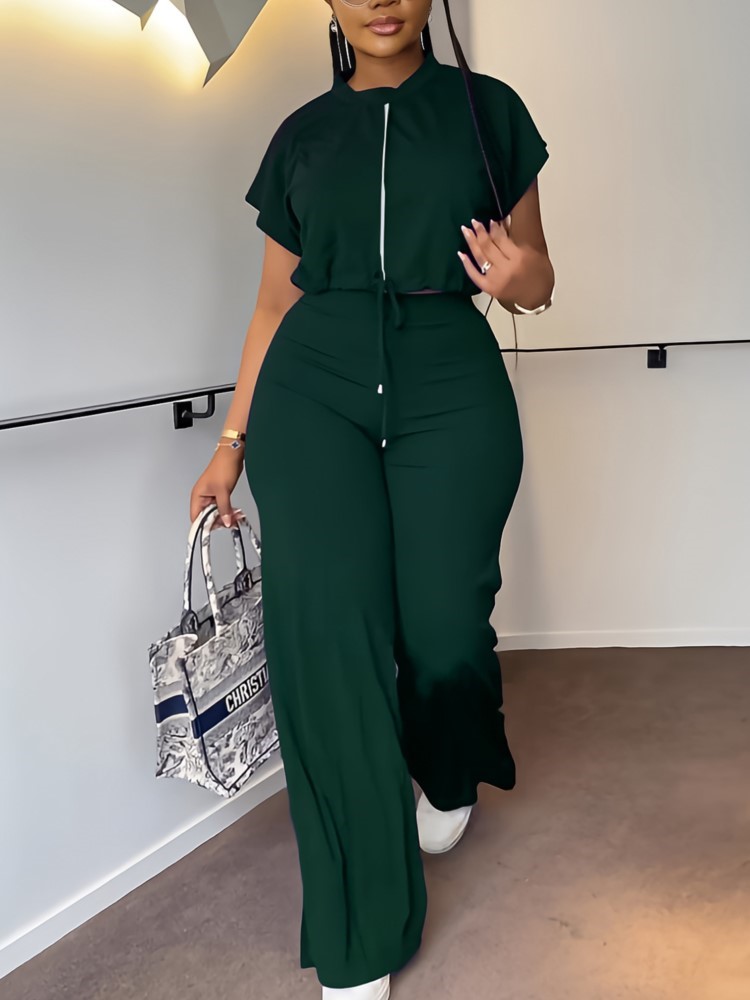 Women Casual Round Neck Drawst - Home Decor Zara บทวิจารณ์และราคา