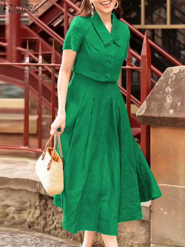 ZANZEA Women Two Piece Sets 20 - Home Decor Zara บทวิจารณ์และราคา