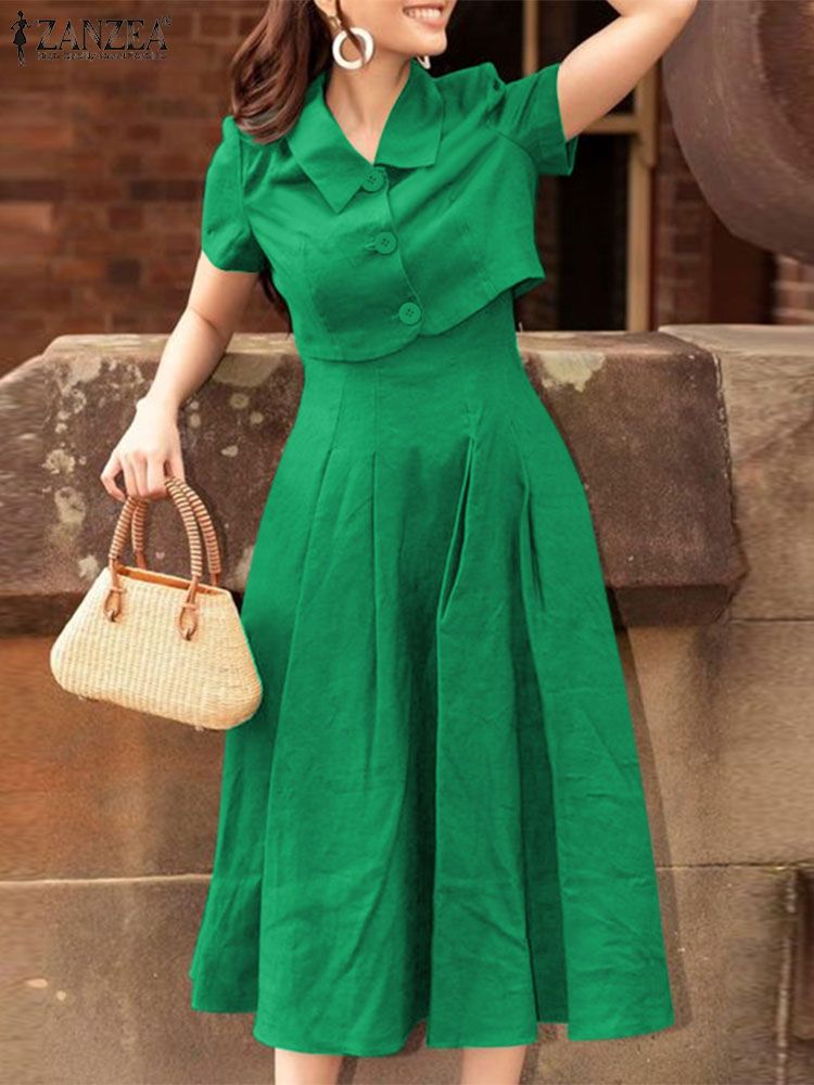 ZANZEA Women Two Piece Sets 20 - Home Decor Zara บทวิจารณ์และราคา