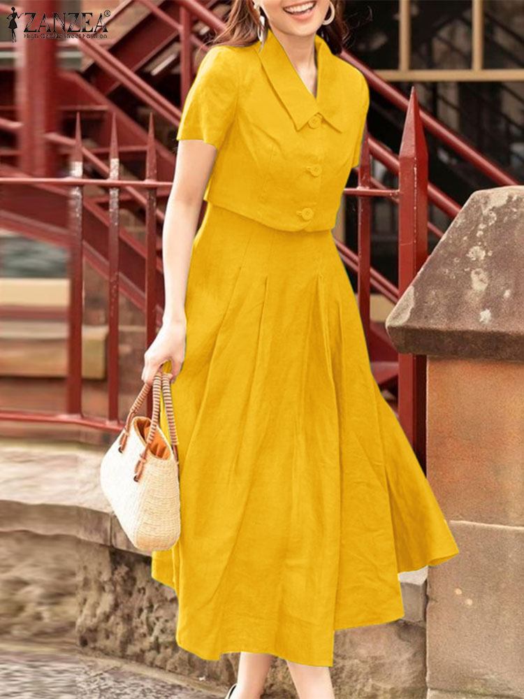 ZANZEA Women Two Piece Sets 20 - Home Decor Zara บทวิจารณ์และราคา