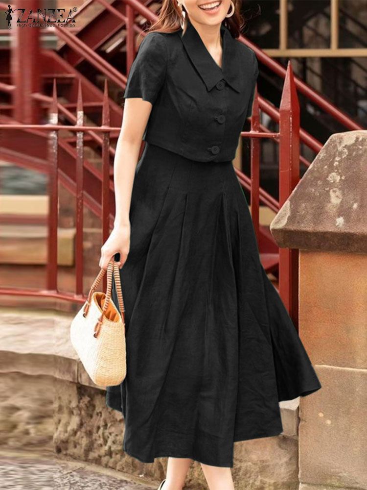 ZANZEA Women Two Piece Sets 20 - Home Decor Zara บทวิจารณ์และราคา