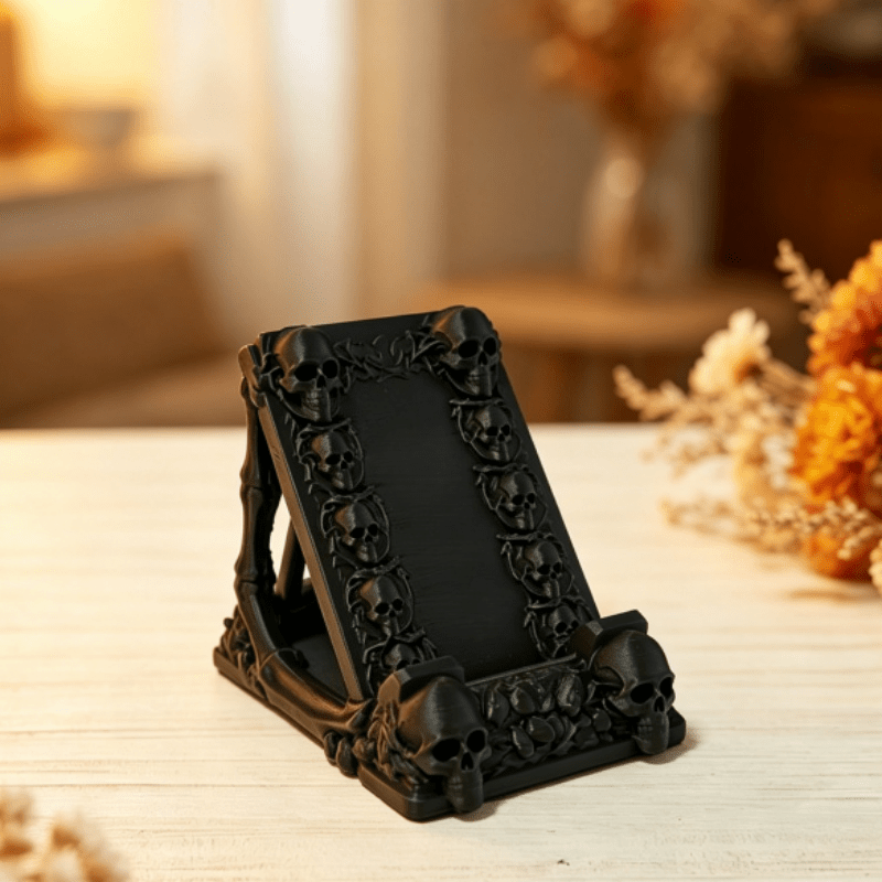 One 3D-printed Gothic skull ph - Home Decor Gothic บทวิจารณ์และราคา