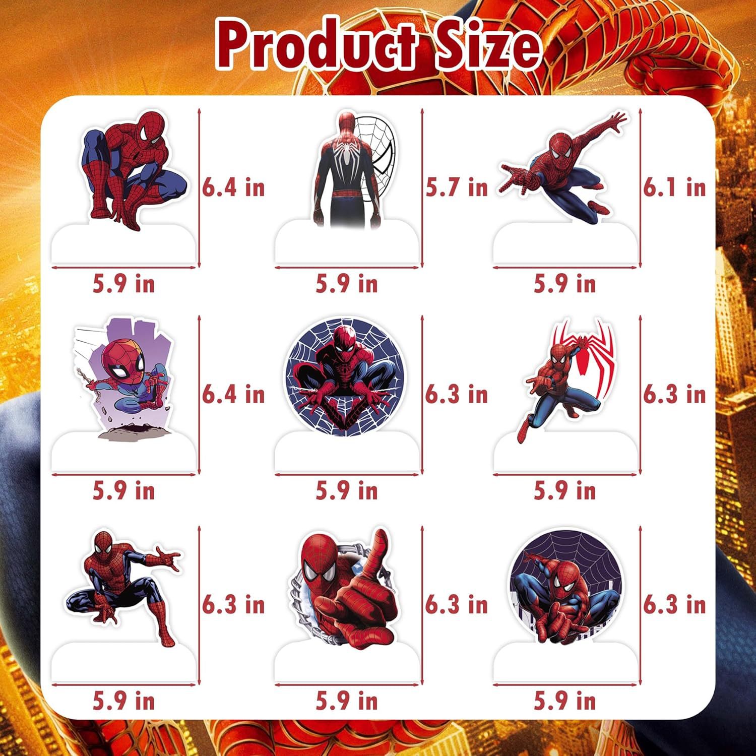 Spider-Man party supplies supe - Home Decor Online บทวิจารณ์และราคา