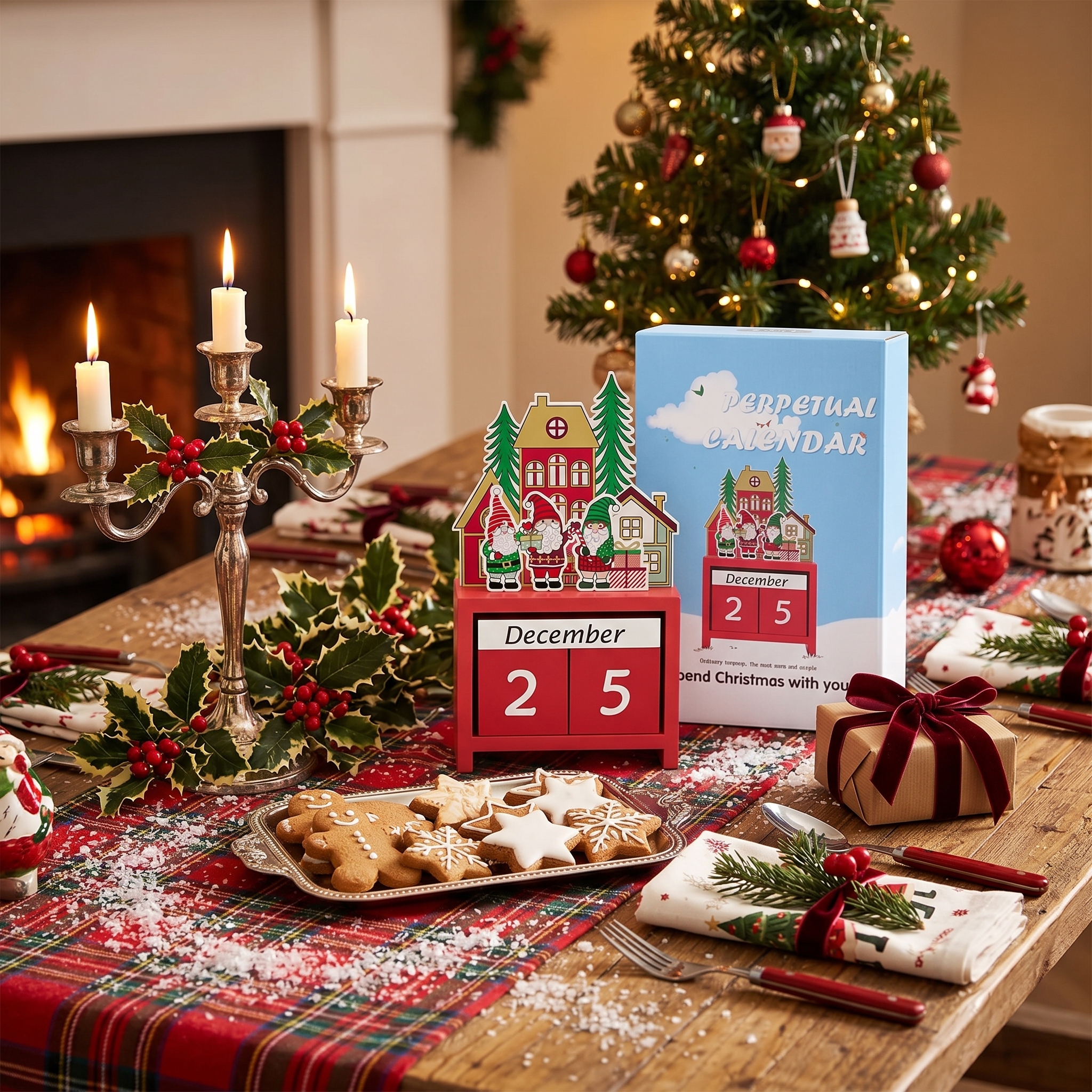 Christmas Countdown Advent Cal - Home Decor You บทวิจารณ์และราคา