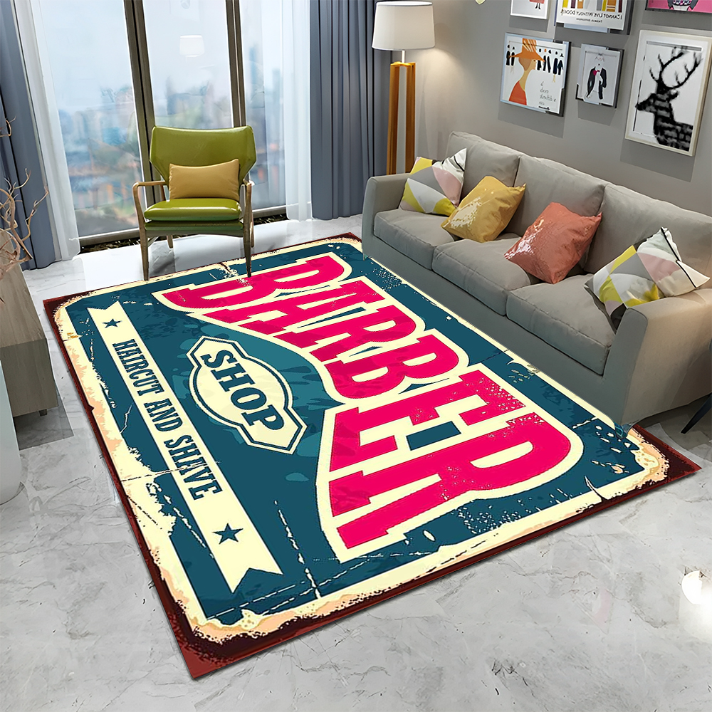 3D Barber Shop Skull Vintage S - Home Decor Online Shop บทวิจารณ์และราคา