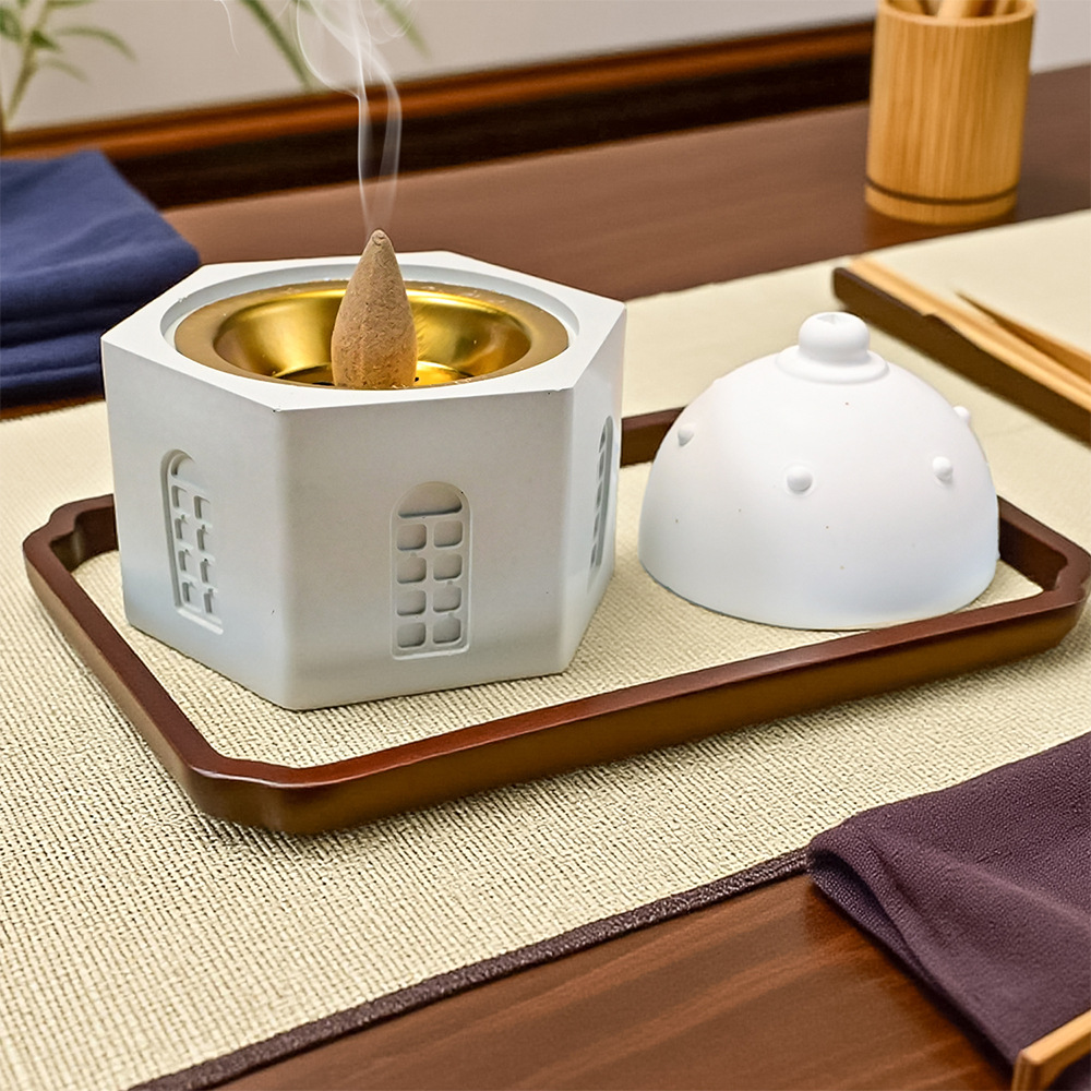 Concrete Incense Burner Silico - Home Decor Humacao บทวิจารณ์และราคา