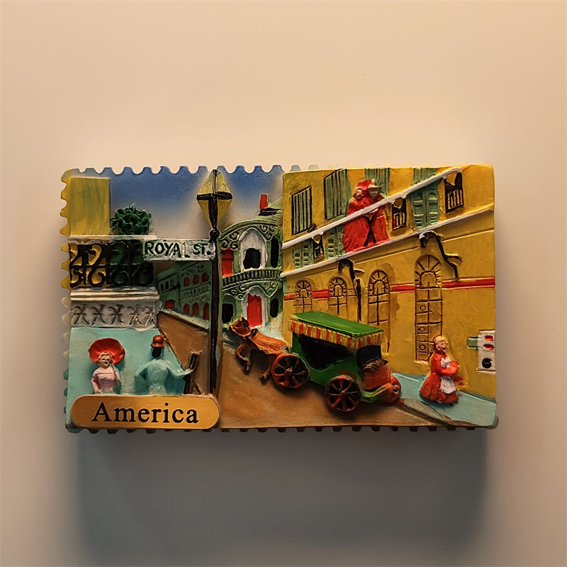 America Fridge Magnet Refriger - Home Decor New Orleans บทวิจารณ์และราคา