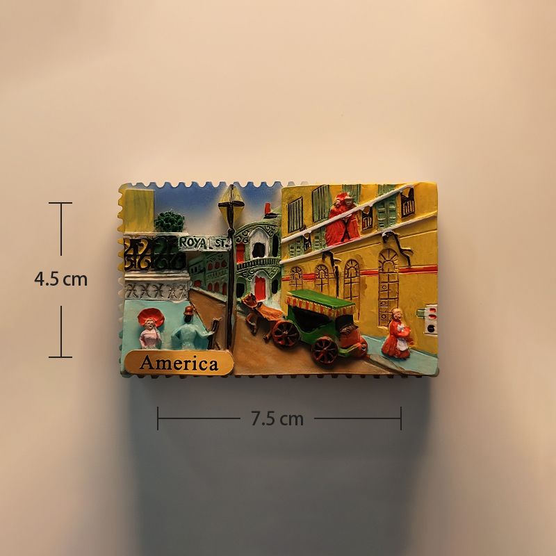 America Fridge Magnet Refriger - Home Decor New Orleans บทวิจารณ์และราคา