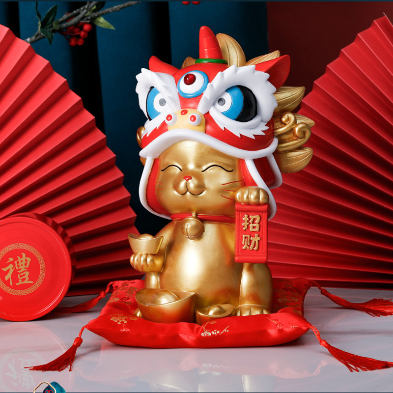 Forbidden City Lion Dance Luck - Home Decor Ikea บทวิจารณ์และราคา