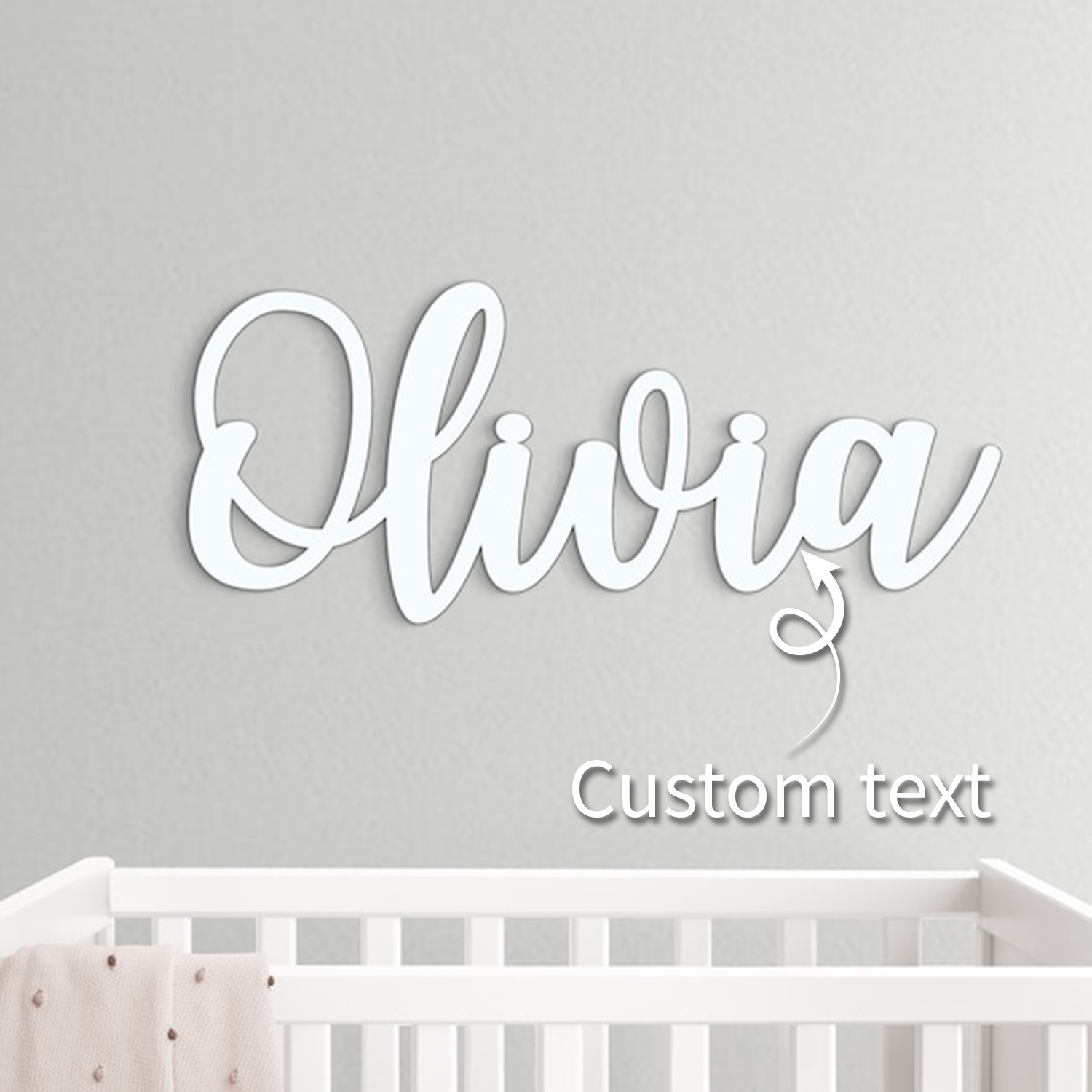 1pc Custom Wooden Name Sign,Cu - Home Decor For Birthday บทวิจารณ์และราคา