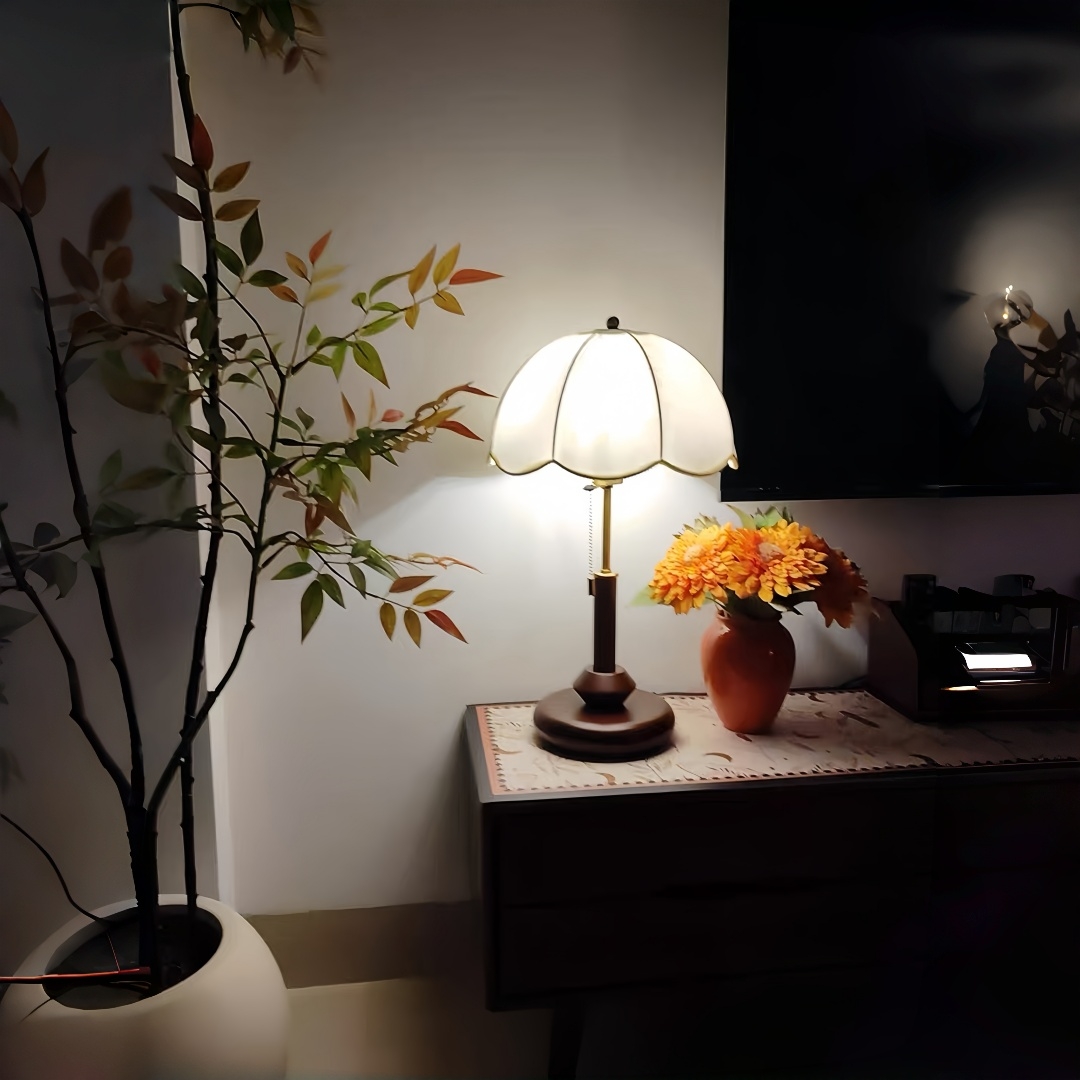 Vintage Mid-Century Floral Tab - Home Decor Room บทวิจารณ์และราคา