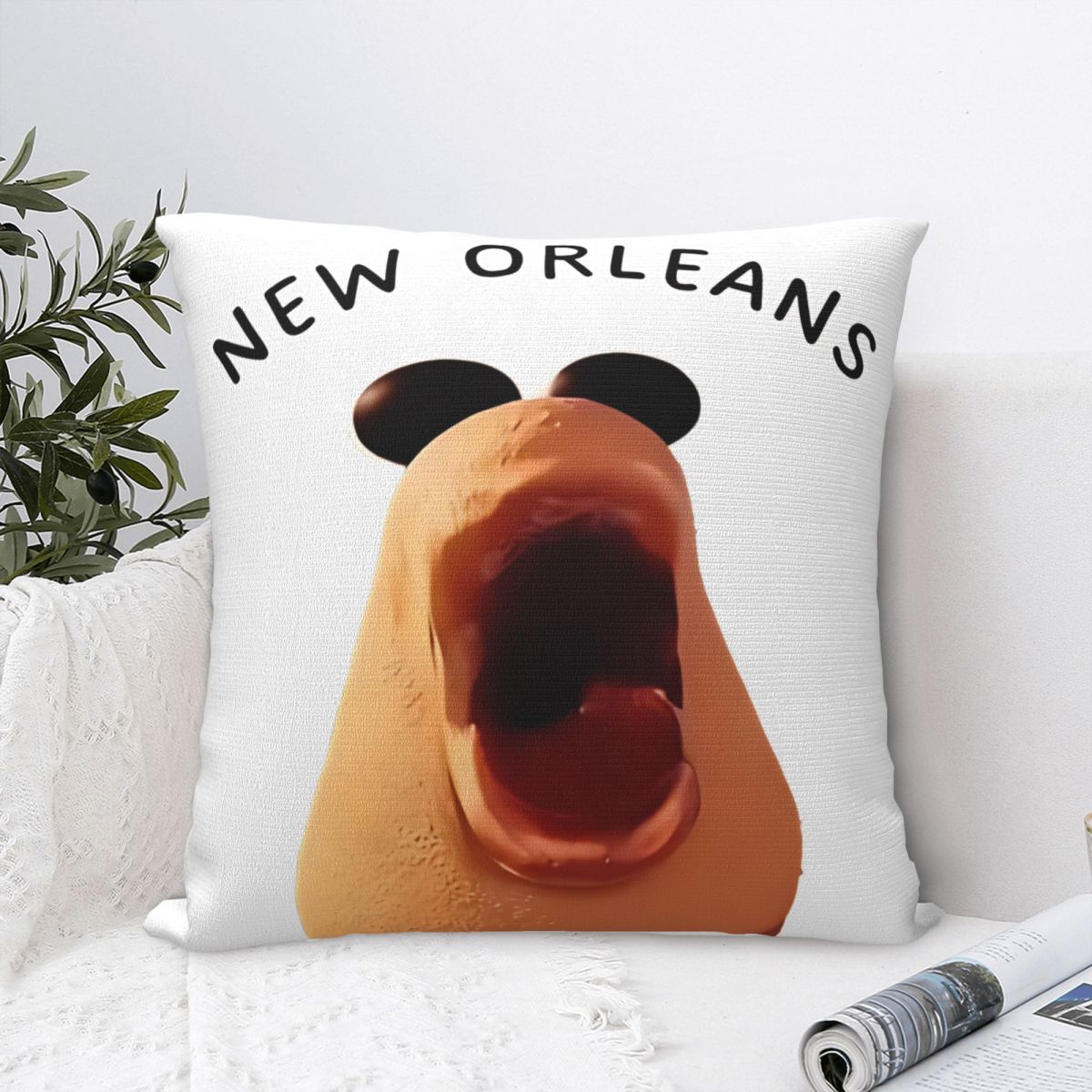 Marcus The Worm New Orleans Me - Home Decor New Orleans บทวิจารณ์และราคา