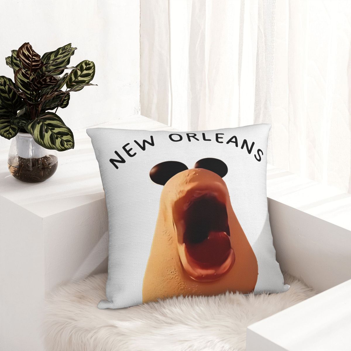 Marcus The Worm New Orleans Me - Home Decor New Orleans บทวิจารณ์และราคา