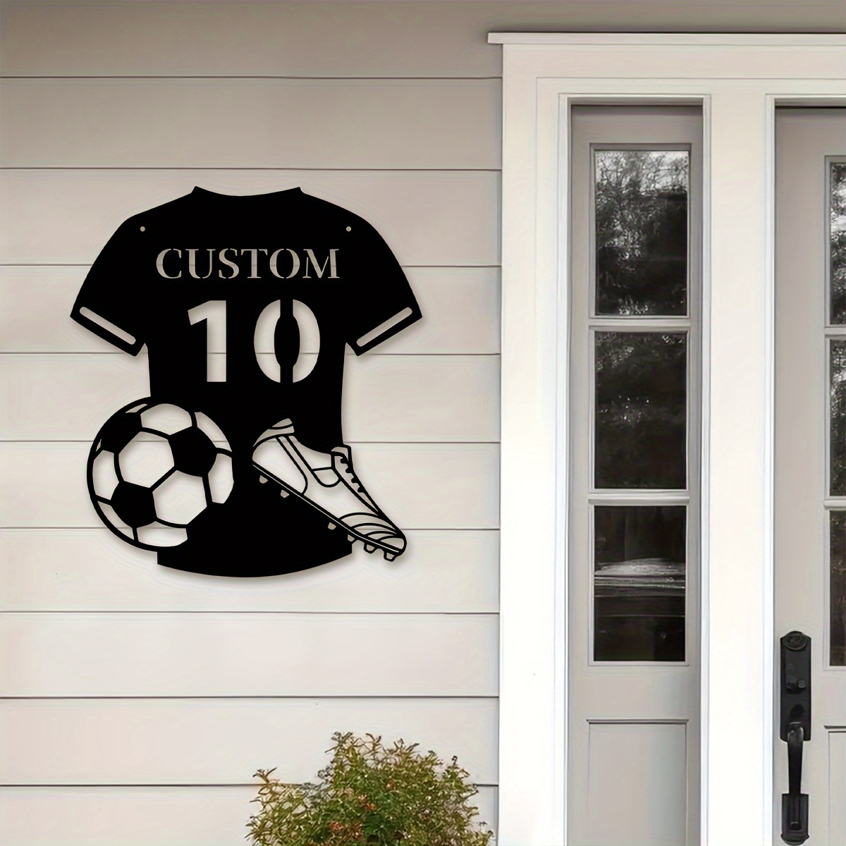 Custom Metal Soccer Jersey Sig - Home Decor Living บทวิจารณ์และราคา