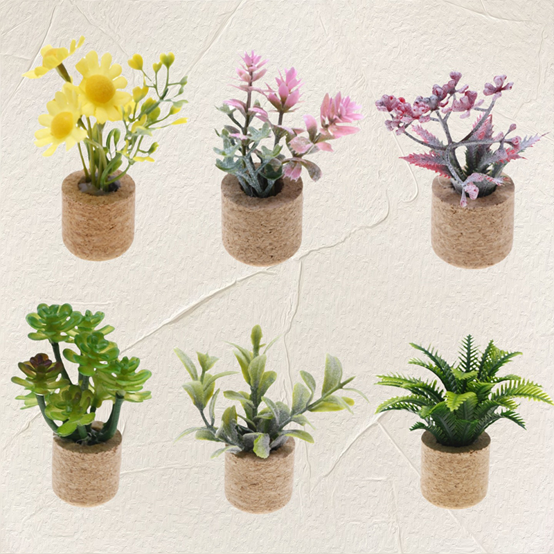 🛒1:12 Dollhouse Simulation Flo - Home Decor Garden บทวิจารณ์และราคา