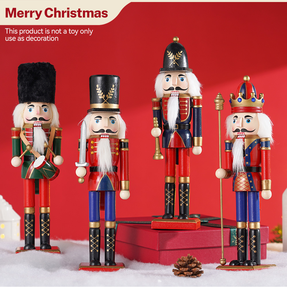 30cm Wooden Nutcracker Ornamen - Home Decor Ikea บทวิจารณ์และราคา