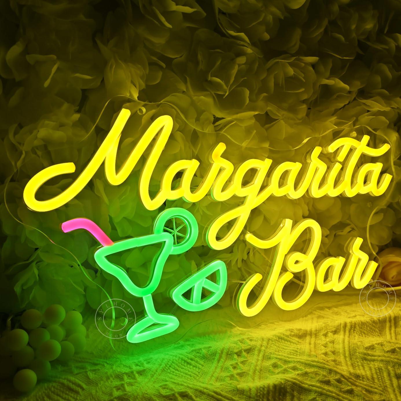 Margarita Bar Neon Sign Dimmab - Home Decor For Birthday บทวิจารณ์และราคา