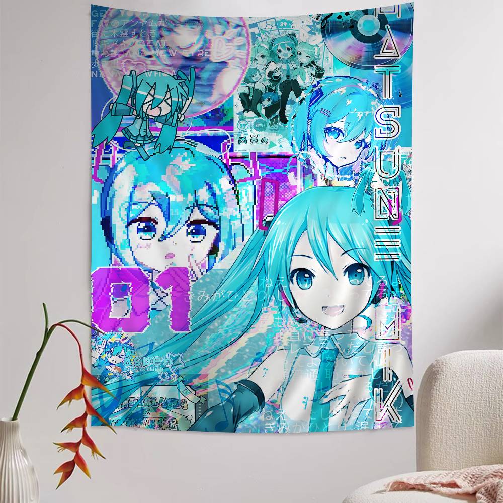 Anime H-hatsunes Cool M-miku C - Home Decor Hippie บทวิจารณ์และราคา