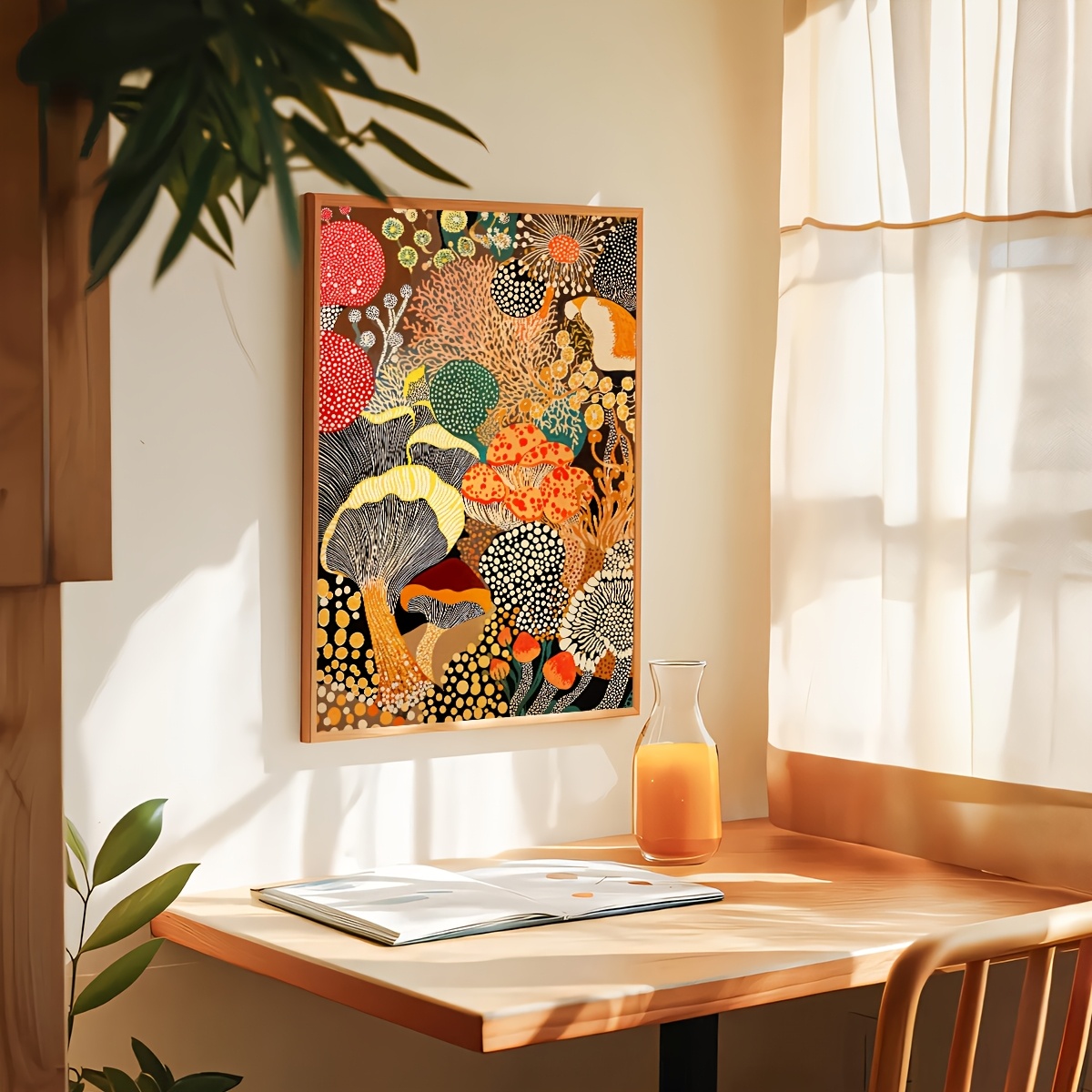 Yayoi Kusama Infinite World Co - Home Decor Japanese บทวิจารณ์และราคา