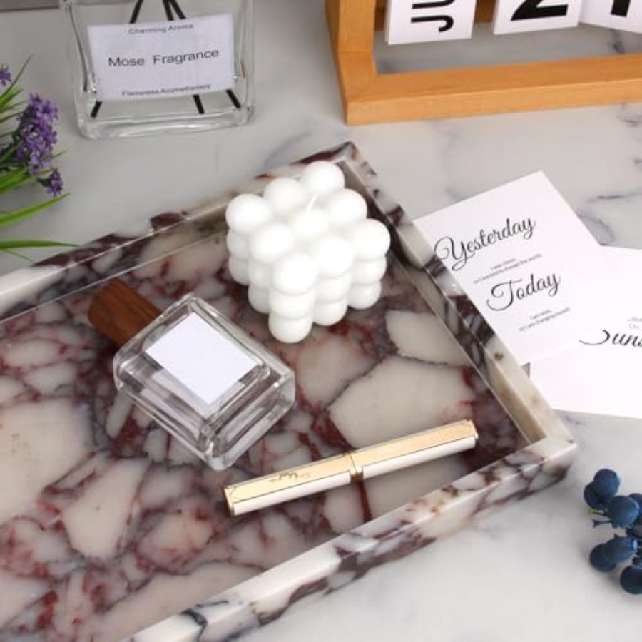 Marble Bathroom Vanity Tray, N - Home Decor You บทวิจารณ์และราคา