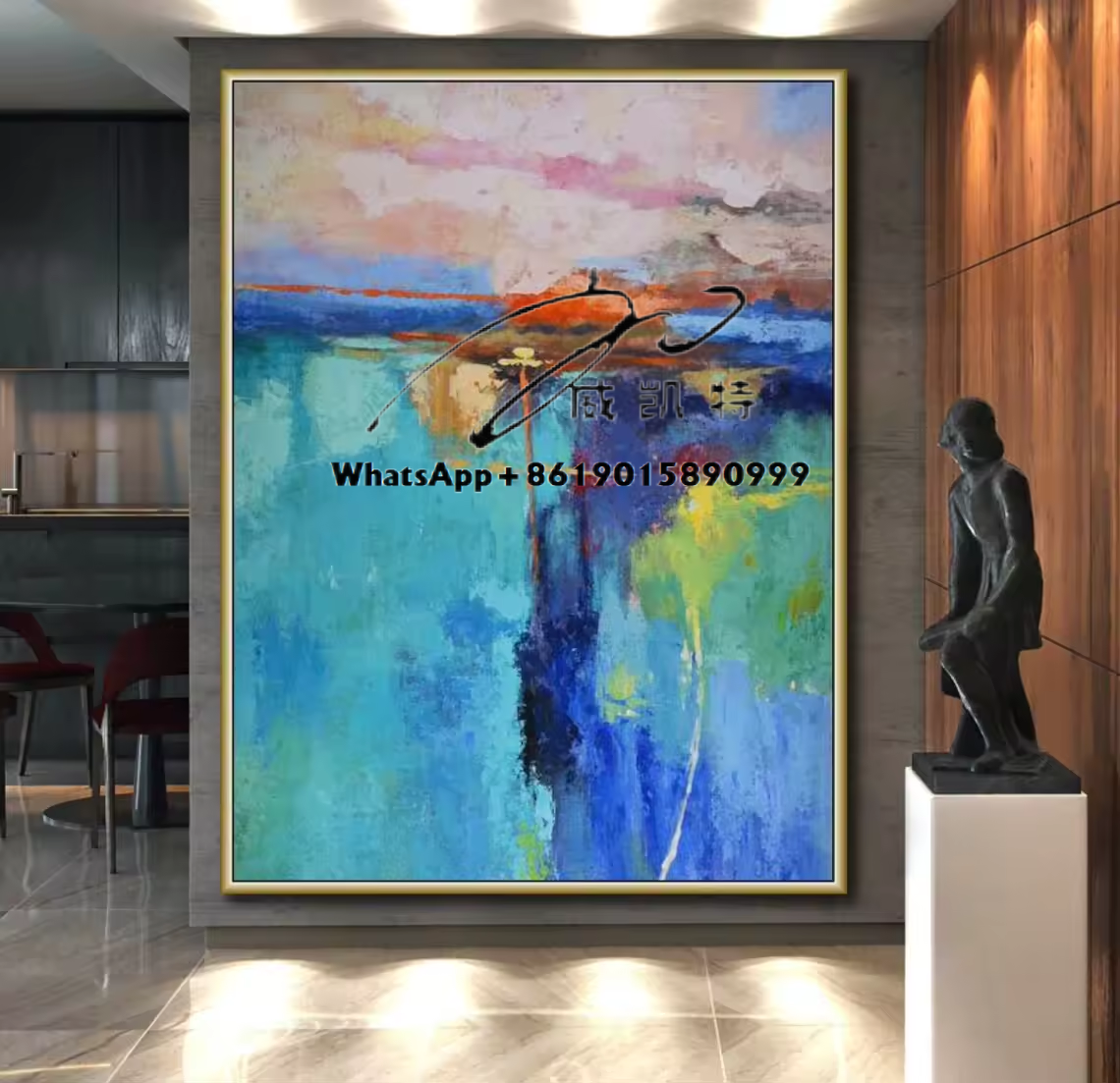 Custom Modern Palette Textured - Home Decor Color Palettes บทวิจารณ์และราคา