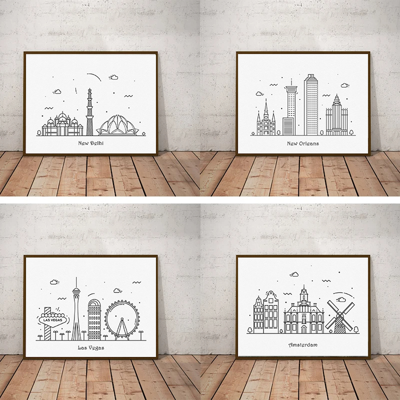 City Line Beijing Paris New Or - Home Decor New Orleans บทวิจารณ์และราคา