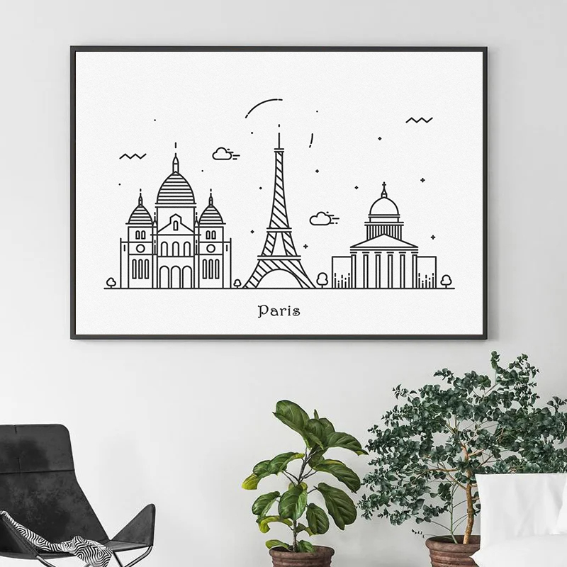 City Line Beijing Paris New Or - Home Decor New Orleans บทวิจารณ์และราคา